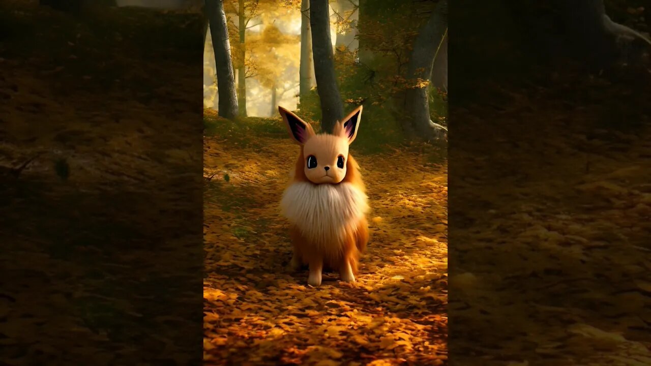 AI generated Eevee #whosthatpokemon #pokemon