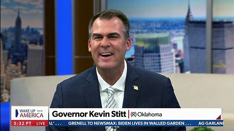 Gov. Kevin Stitt, Okla. on Wake Up America (09/20/23)