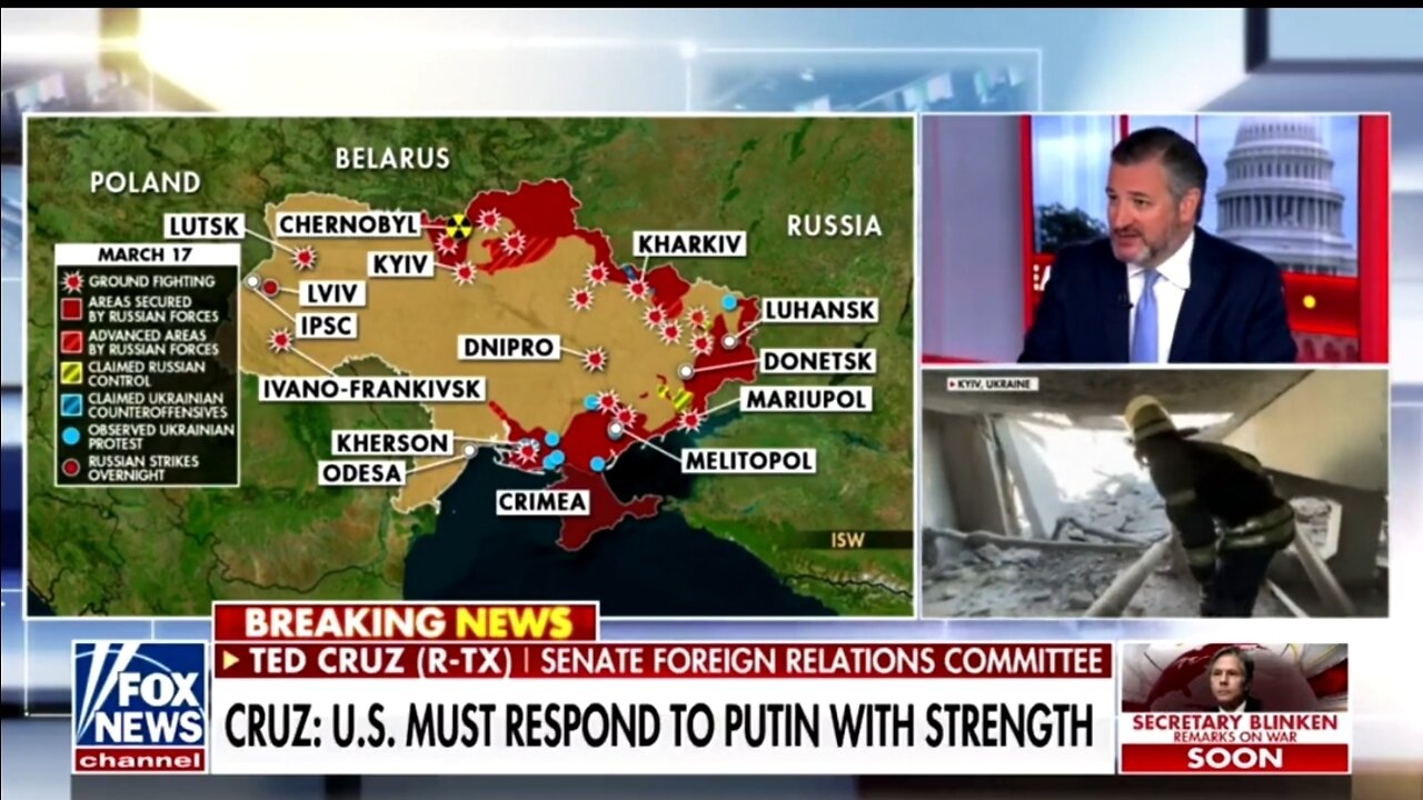 Sen Cruz: Biden’s Presidential Weakness Invited The Carnage in Ukraine