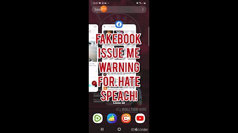 FAKEBOOK FINALLY CAME AFRER ME!