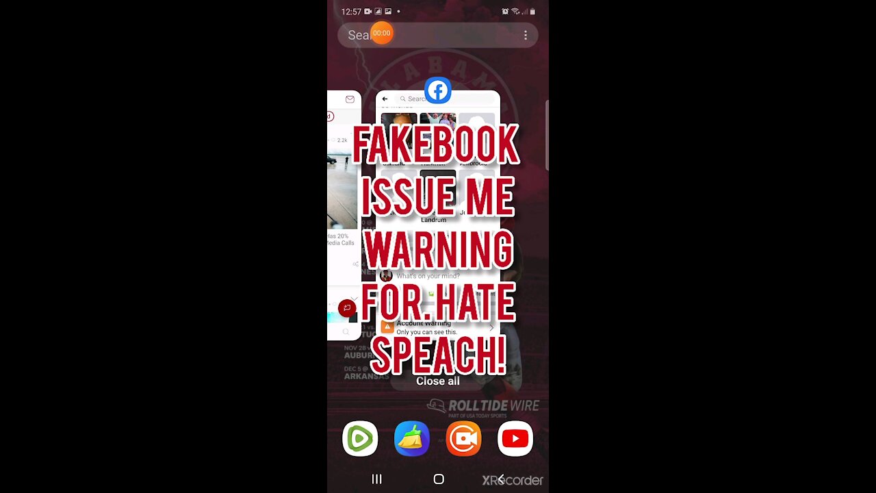 FAKEBOOK FINALLY CAME AFRER ME!