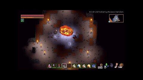Core Keeper - Get +50 permanent health upgrade - Amber Larva