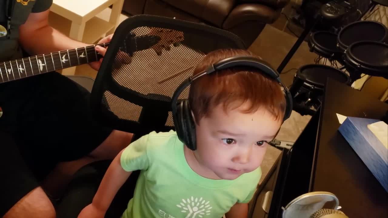 Talented 2-Year-Old Beautifully Sings Elvis Classic