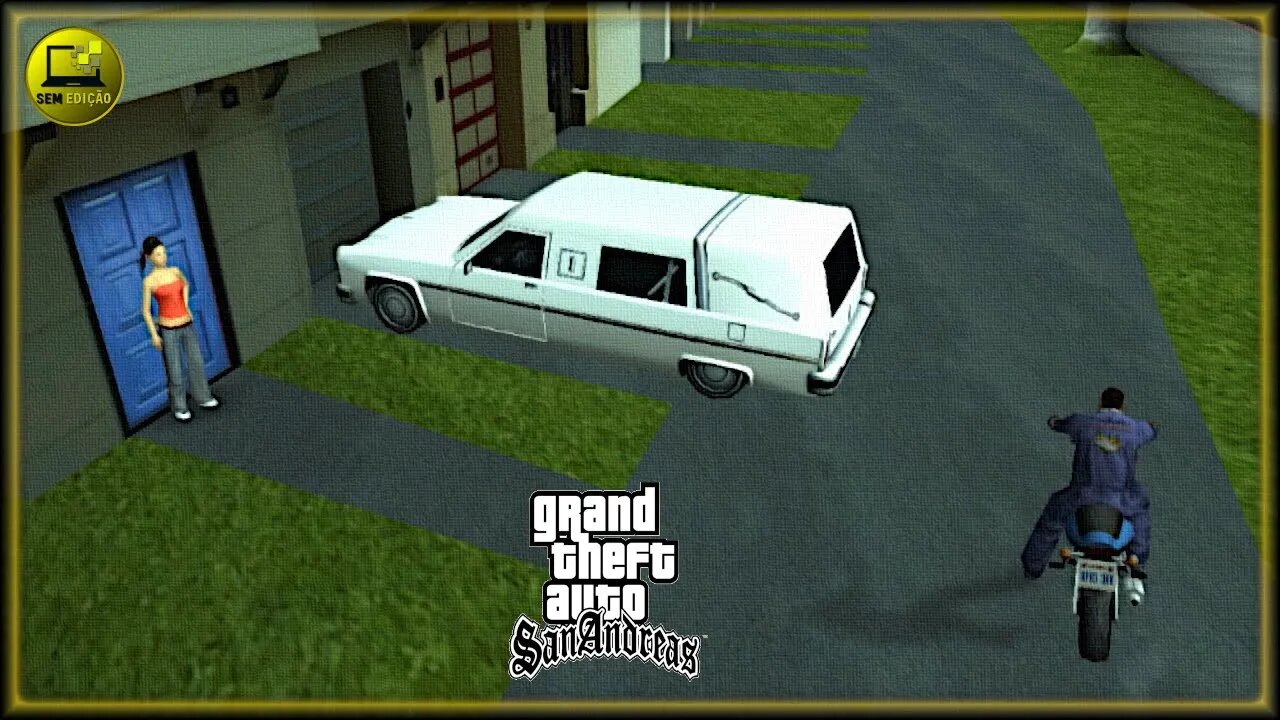 Gta San Andreas Pc Dublado Pt Br Com Gráfico De Play 2 #25 #semedissaum #gta #pc