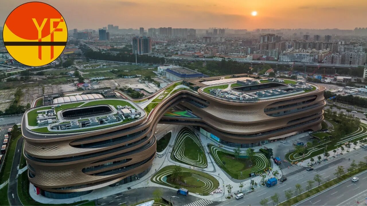 Zaha Hadid Architects Completes Infinitus Plaza in Guangzhou, China