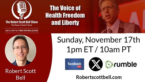 Live from the Red Pill Expo: Medical Collectivism, Health Freedom, and Rediscovering Vitalistic Medicine - The RSB Show 11-17-24