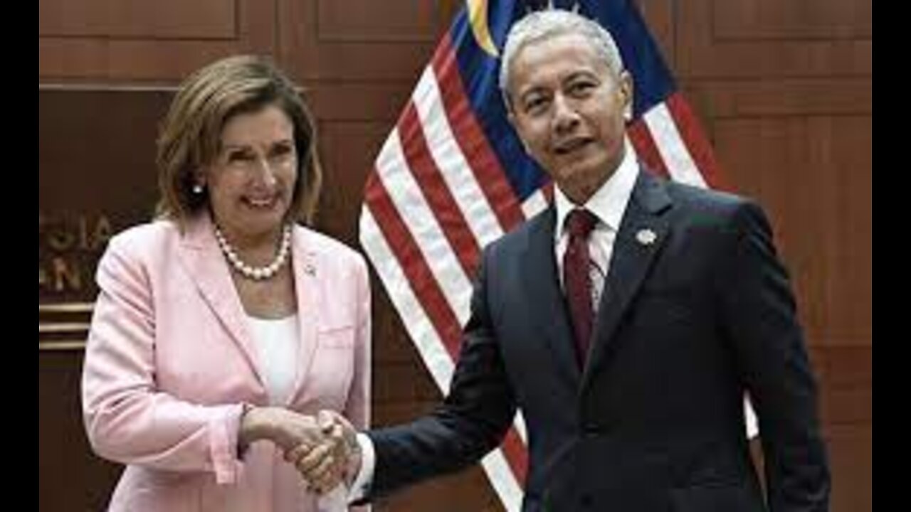 Pelosi Says China Got Angry Over Her Taiwan Visit Because She’s a Woman