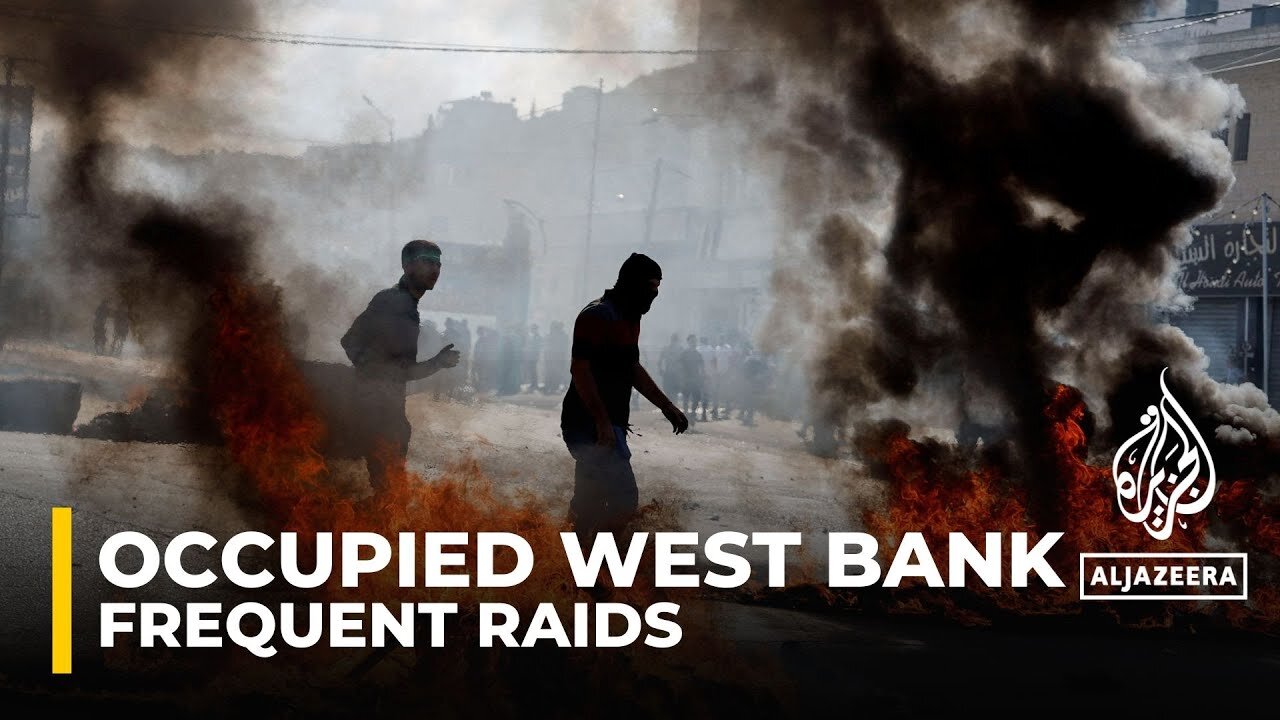 Israeli forces have arrested a number of Hamas members during raids in the Occupied West Bank