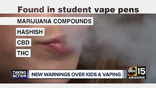 New warnings over kids and vaping