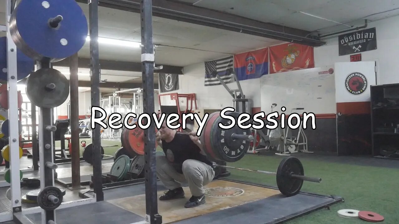 Weightlifting Training - Recovery Session