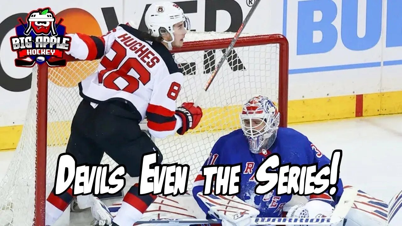 Rangers, Devils Series EVEN Going into Game 5 | Big Apple Hockey