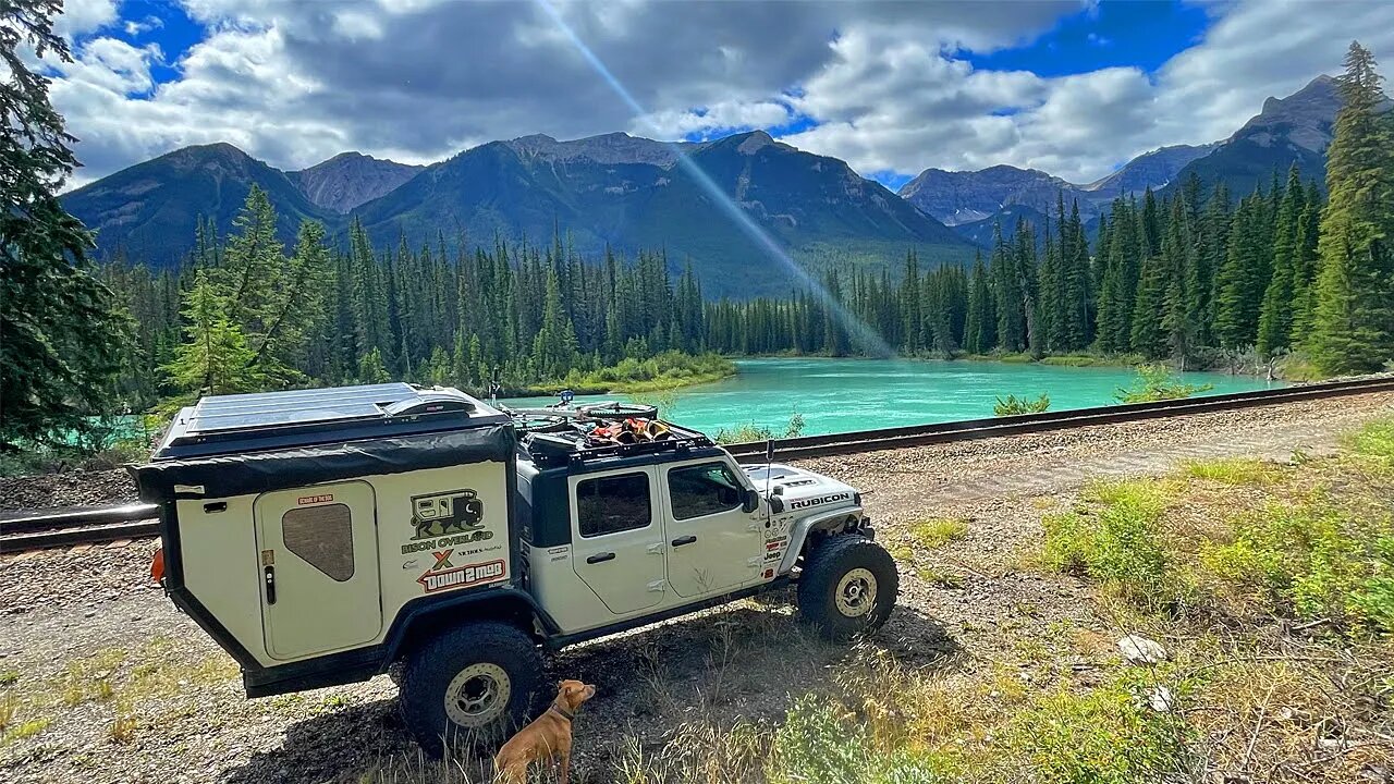 STUCK on the most Scenic Highway in Canada in my Truck Camper