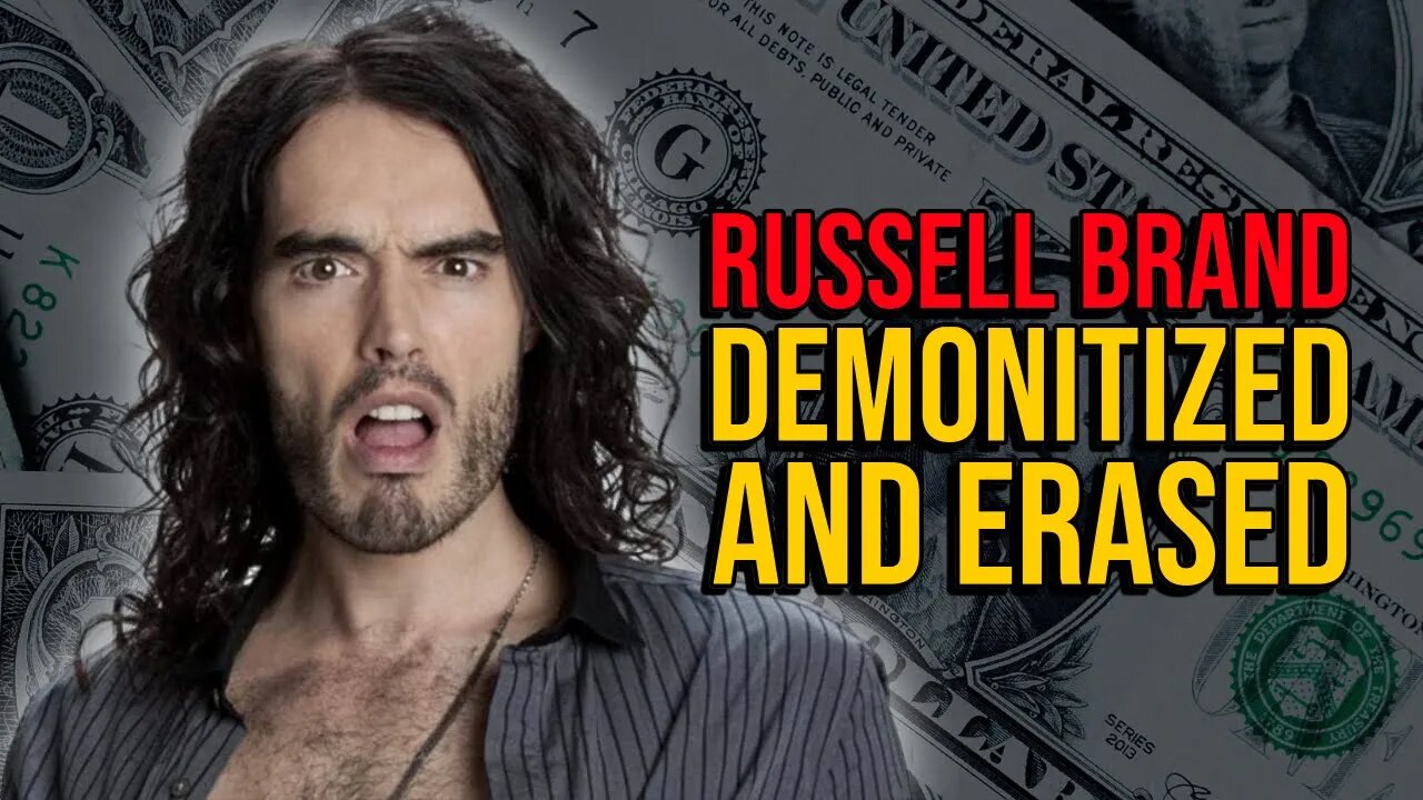 YouTube demonetizes Russell Brand's channel which nets him up to £1million a year