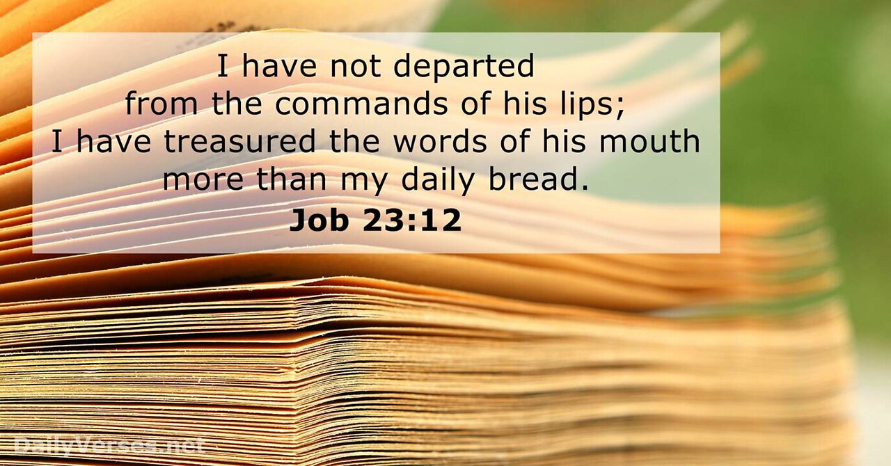A Hunger For God’s Word