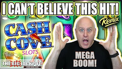 🐟 My Largest Win Ever on Cash Cove! 💥 Mega $30,000 Jackpot! Bonus Round!