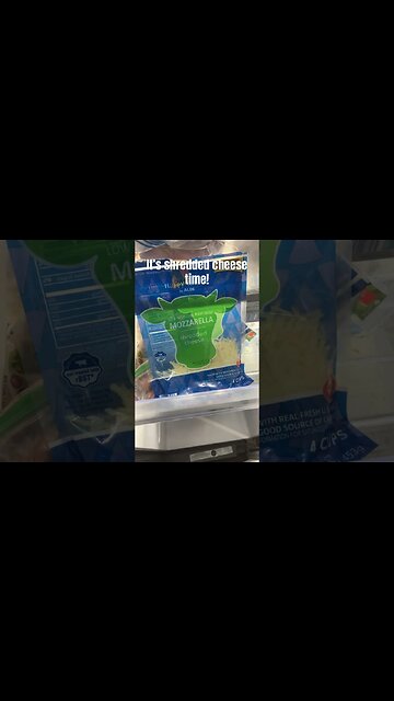 It’s shredded cheese time #shorts