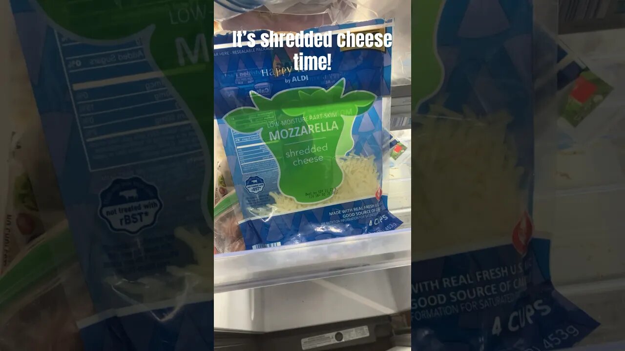 It’s shredded cheese time #shorts