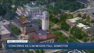 Concerns as UM begins fall semester_Clip for Darren