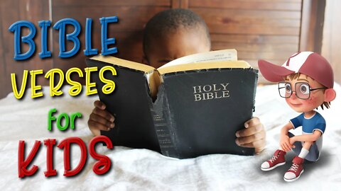 BIBLE VERSES for KIDS || Short Bible Verses For Children