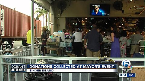 Donations collected at Mayor's event on Singer Island