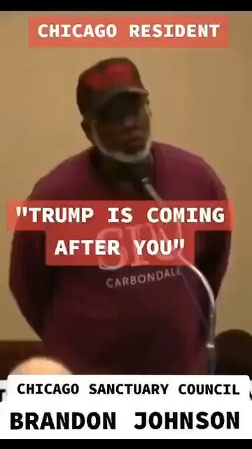 Chicago Man - Trump Coming for You