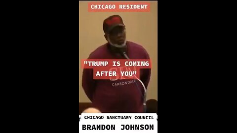 Chicago Man - Trump Coming for You