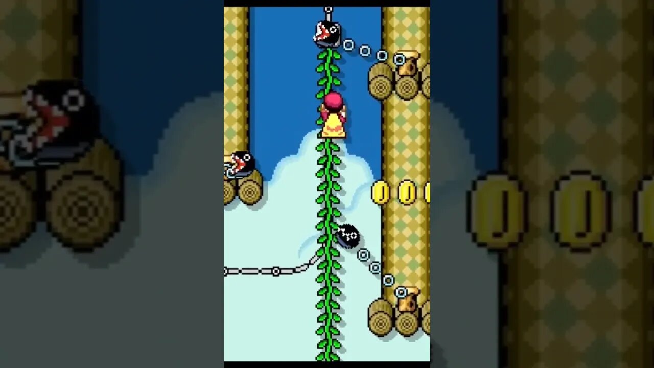 Falling off vines #supermariomaker2 #supermariobros