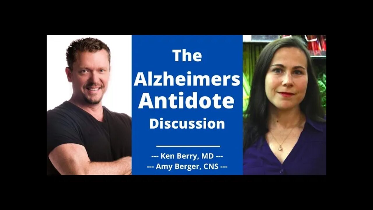 Alzheimer's Dementia LIVE with AMY BERGER, CNS and Dr Berry