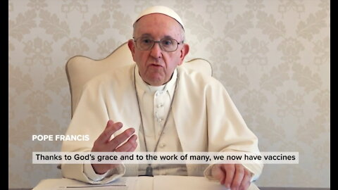 Papst wirbt für Covid-Impfung in einem Video