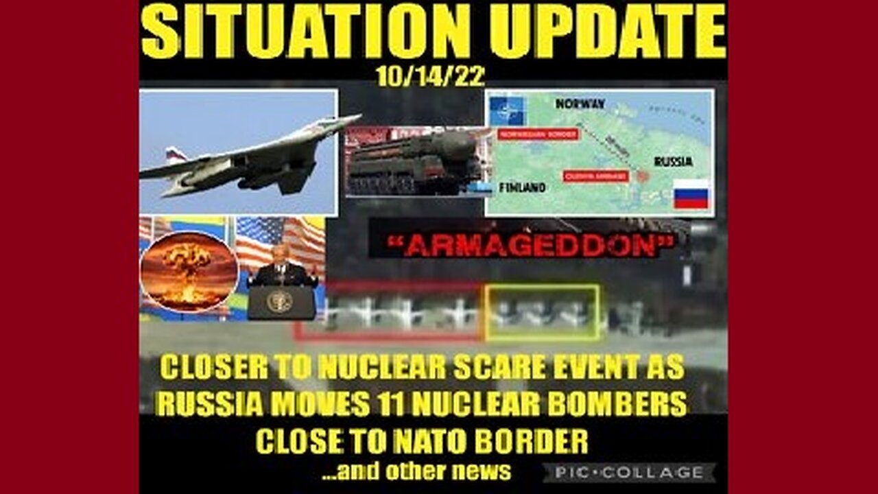 Situation Update: Closer To Nuclear Scare Event As Russia Moves 11 Nuclear Bombers Close To NATO Border!