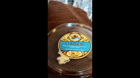 Eating Hummus From Express Poultry & Fish, Dbn Hgts, MI, 11/28/24