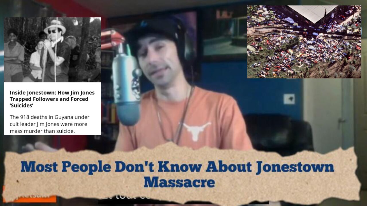 Biggest Lost of Life Before 9-11 was Jonestown Massacre (Highlight) EP1