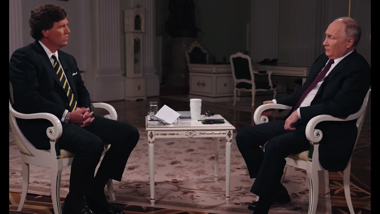 Tucker Carlson Interviews Vladimir Putin