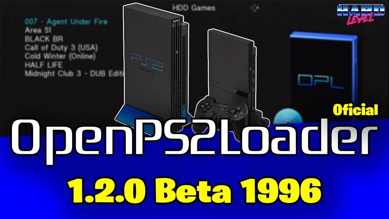 OPL 1.2.0 Nova beta 1996! Correções em MUITOS jogos para quem ta no Slim!