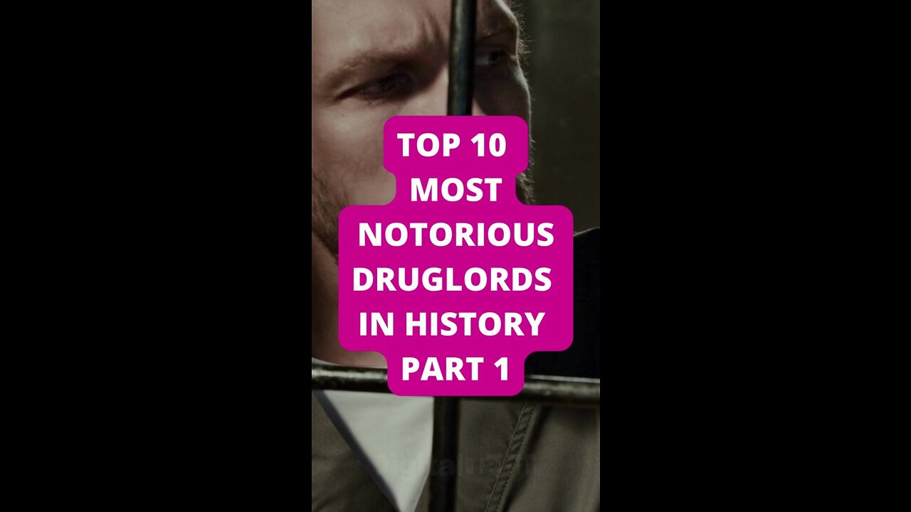 Top 10 Most Notorious Druglords in History Part 1