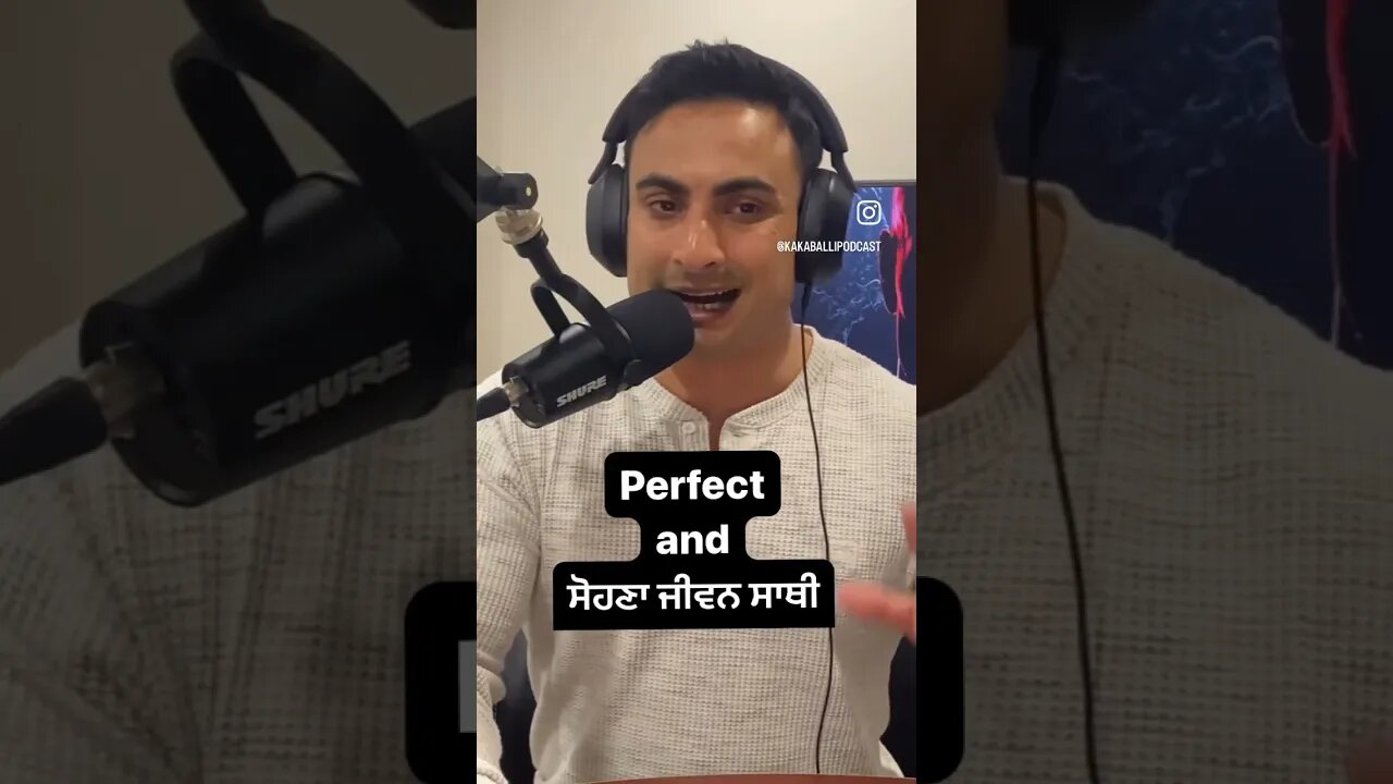 Perfect partner. #Marriage #partner #perfect #couple #relationship #couplegoals #punjabi #podcast