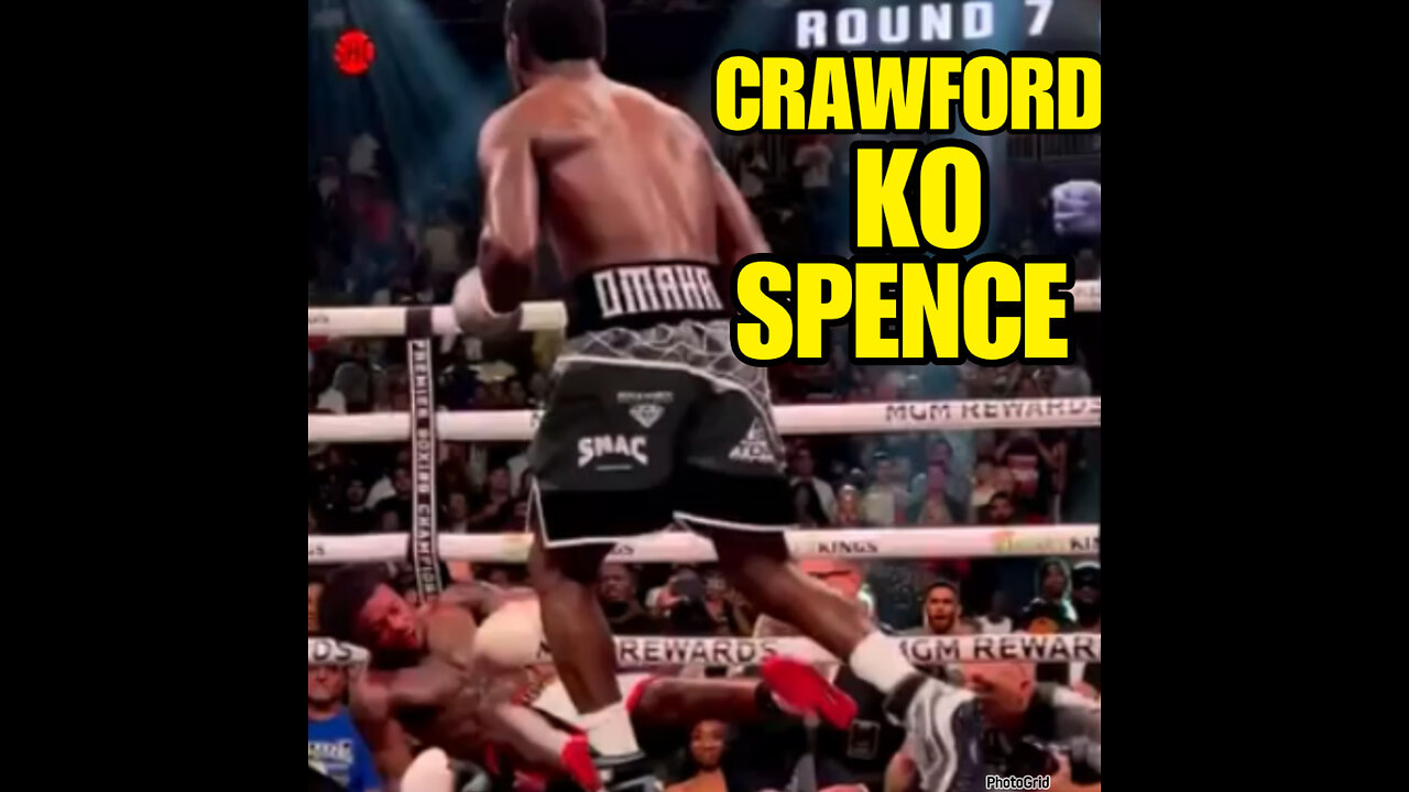 CRAWFORD TKO SPENCE 9th Round!