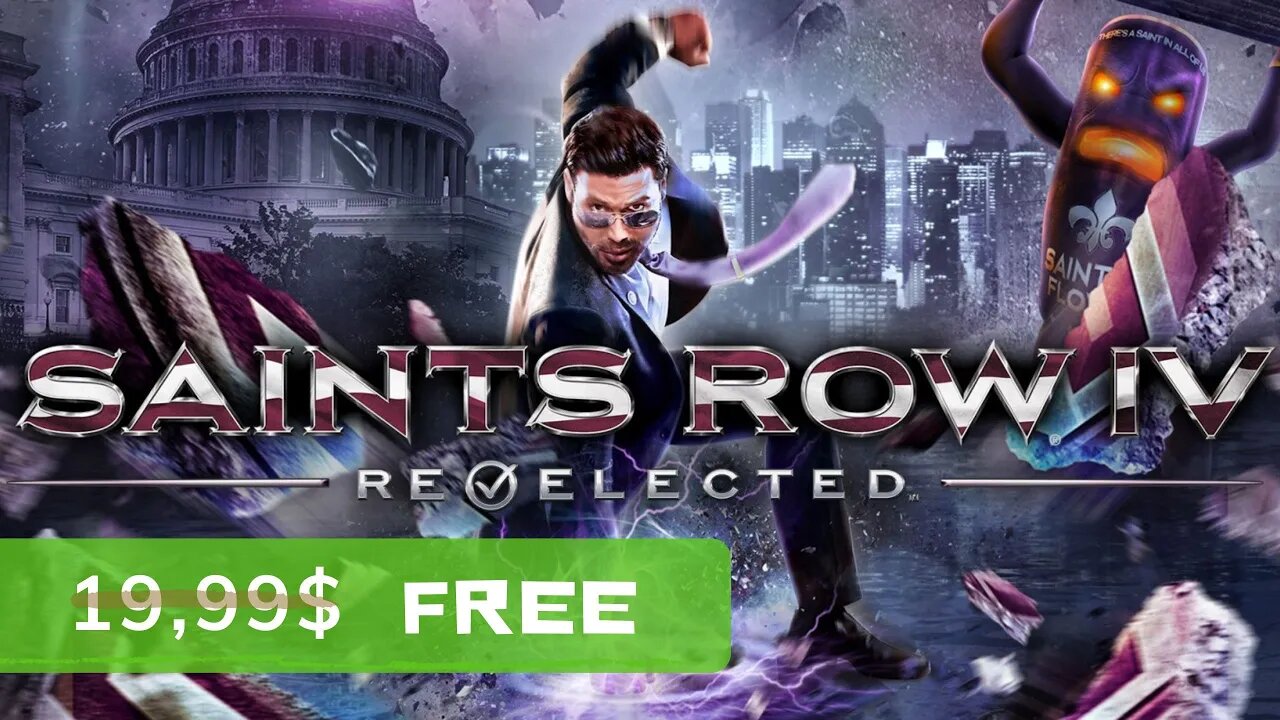 Saints Row IV Re-Elected - Free for Lifetime (Ends 15-12-2022) Epic Games Giveaway