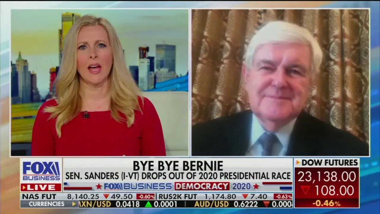 Newt Gingrich on Mornings with Maria | Fox Business Channel | April 9, 2020