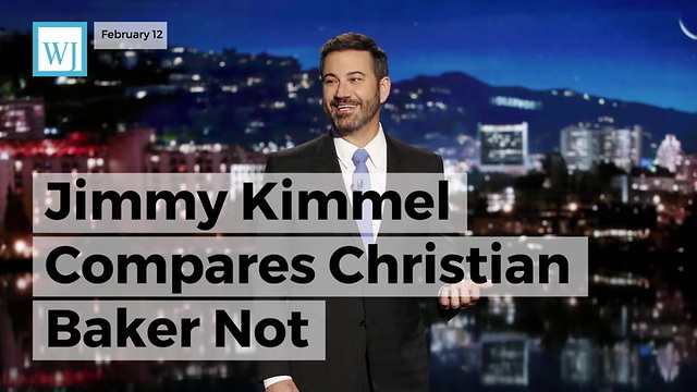 Jimmy Kimmel Compares Christian Baker Not Participating In Same-sex Wedding To Anti-semitism