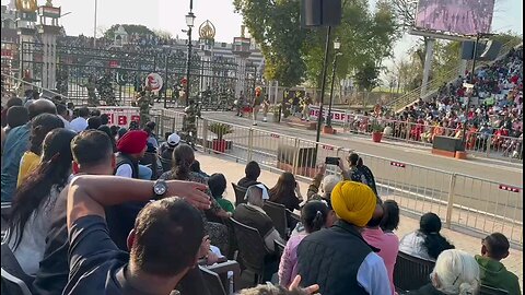 wagah Border Amristar Parade