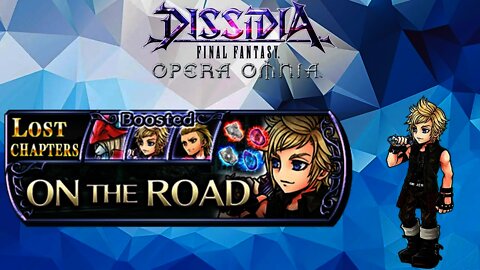 DFFOO Cutscenes Lost Chapter 54 Prompto "On the Road" (No gameplay)