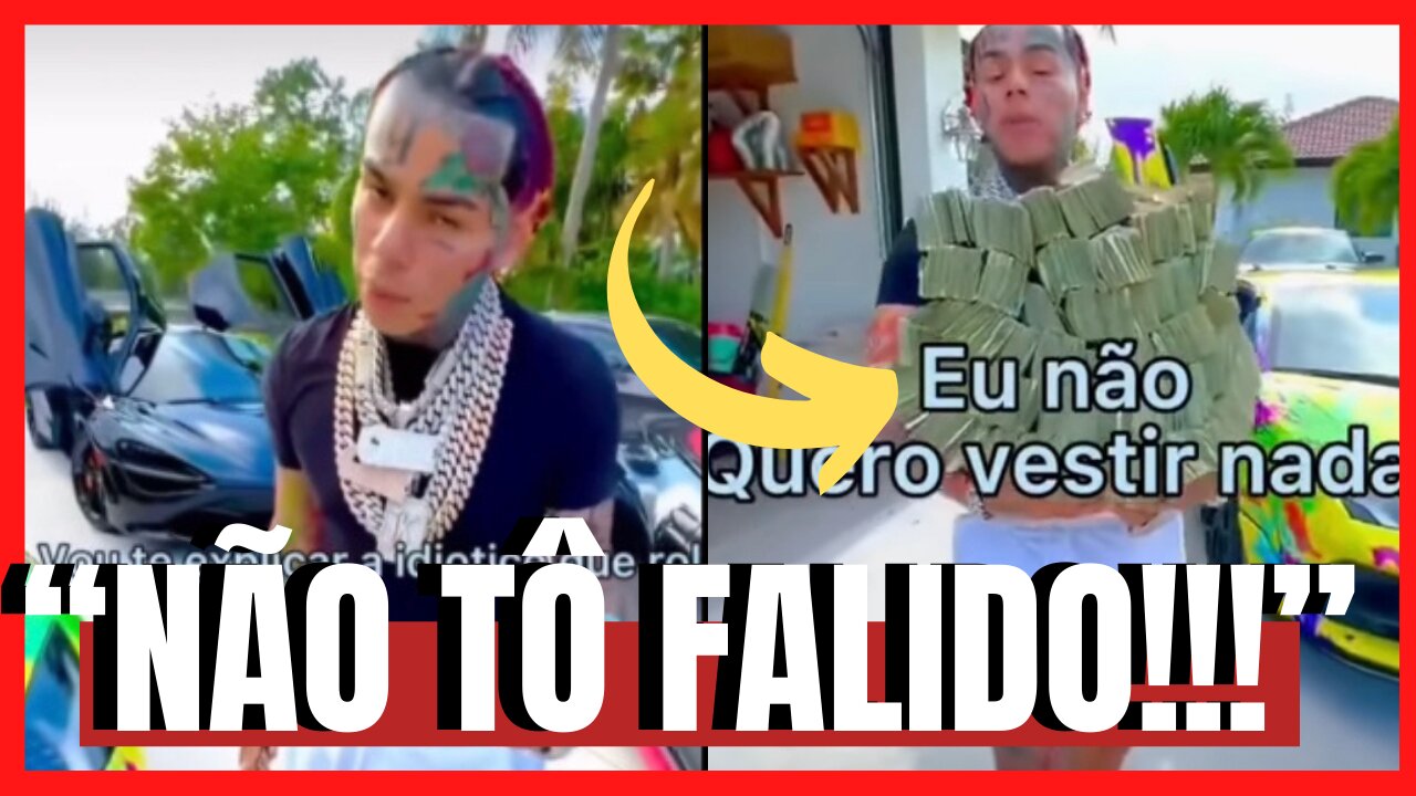6ix9ine MENTIU QUE ESTAVA FALIDO!!! *veja oque ele fez