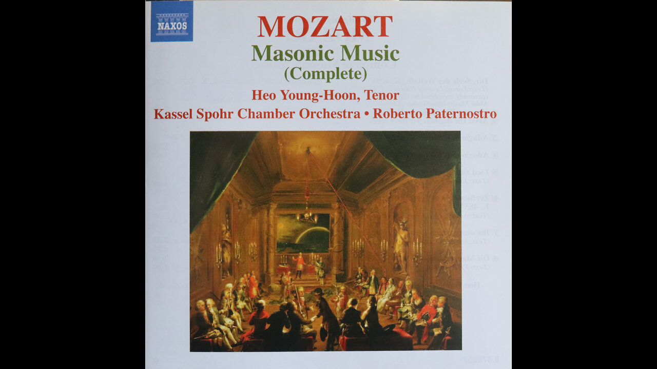 Mozart - Masonic Music - Roberto Paternostro, Kassel Spohr Chamber Orchestra (2009)