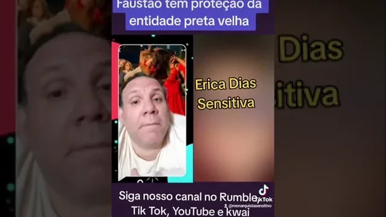 Faustão tem proteção da entidade preta velha