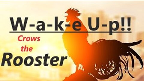 Roosters Crowing, Hens Clucking, Chickens, Fouls White Noise! A Great Morning Alarm Wake Up Call!
