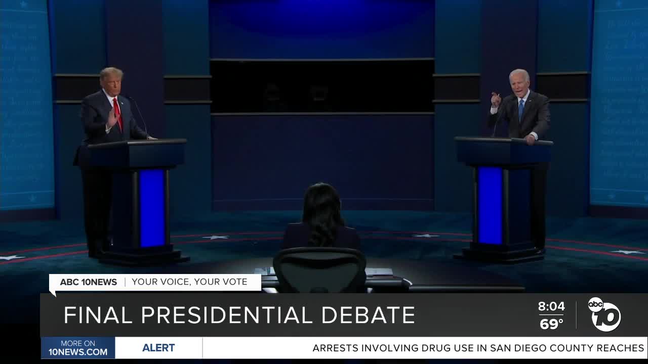 Final Presidential debate before election