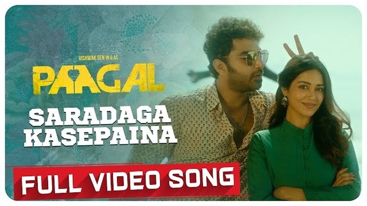 #Saradaga Kasepaina Full Video Song | Paagal Songs | Vishwak Sen | Naressh Kuppili | Radhan