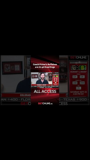 Colorado Buffalos are 21-pt Underdogs against Oregon #collegefootball #coloradobuffaloes