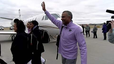 Kansas State Basketball | New K-State head coach Jerome Tang arrives in Manhattan | March 23, 2022